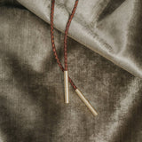 Tacoma Bolo Tie | Dark Brown / Turquoise | Commonform