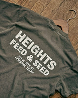 Graphic Pocket Tee | Heights Feed & Seed | Pepper | Manready Mercantile