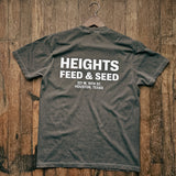 Graphic Pocket Tee | Heights Feed & Seed | Pepper | Manready Mercantile