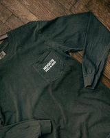 Graphic L/S Tee | Heights Feed & Seed | Pepper | Manready Mercantile