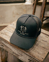 Embroidered Trucker Hat  | Leave The Rest Behind | Manready Mercantile