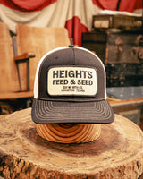 112 Richardson Hat | Heights Feed & Seed | Navy & Cream | Manready Mercantile