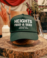 Printed Trucker Hat  | Heights Feed & Seed | Manready Mercantile