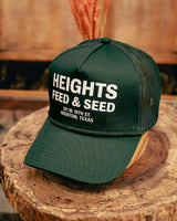 Printed Trucker Hat  | Heights Feed & Seed | Manready Mercantile