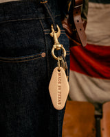 Leather Motel Key Tag | Made In Texas | Manready Mercantile