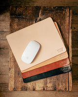 Leather Mouse Pad | Whiskey Blooded | Manready Mercantile
