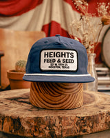 256 Richardson Hat | Heights Feed & Seed | Black and White | Manready Mercantile