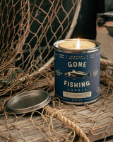 Gone Fishing Candle | Manready Mercantile