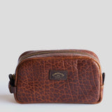 Bison Utility Dopp Kit #599 | Walnut | Coronado Leather