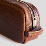 Bison Utility Dopp Kit #599 | Walnut | Coronado Leather