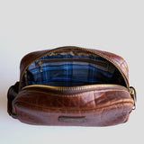 Bison Utility Dopp Kit #599 | Walnut | Coronado Leather