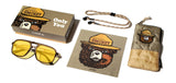Glacier Sunglasses | Moss: HD Plus Polarized Yellow | Smokey Bear x CAMP