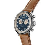 Canfield C56 Chronograph 43mm | Continental Blue | Shinola Detroit