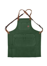 Canvas Shop Apron V2 | Olive | Iron & Resin