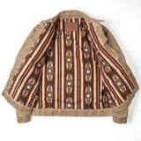 Riders Jacket | Tobacco Brown Interior | Freenote Cloth