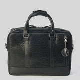Bison Slim Briefcase #551 | Black | Coronado Leather
