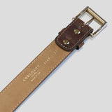 Sedona Bison Belt #100 | Walnut | Coronado Leather