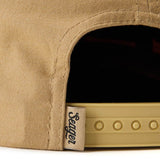 Badge Snapback | Khaki | Seager Co.