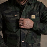4-Season Cabin Jacket | Waxed Camo | Bradley Mountain