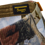 Branded Trucker Snapback | SJC Camo | Seager Co.