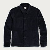 Banks Shirt Jacket | Midnight Blue Corduroyl | Bridge & Burn