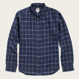 Sutton Slim Shirt | Moonrine Windowpane | Bridge & Burn