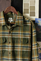 Cole Slim Shirt | Green Mountain Plaid | Bridge & Burn