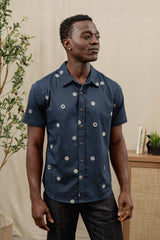 Emerson Slim Shirt | Lunar Polka | Bridge & Burn