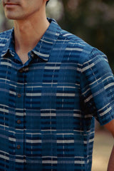 Emerson Slim Shirt | Stormcrest Stripe | Bridge & Burn
