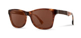 Canby XL Acetate Sunglasses | Bourbon + Elm Burl | Brown Polarized | Shwood