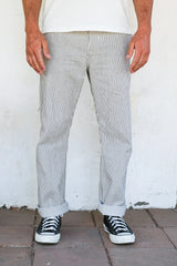 Deck Pant | Navy Stripe | Freenote Cloth