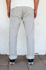 Deck Pant | Navy Stripe | Freenote Cloth
