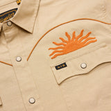 Crosscut Deluxe Snapshirt | El Sol : Gold | Howler Bros