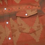 Sheridan Flannel | Mitla Motifs: Terracotta | Howler Bros