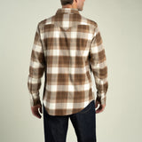 Durango Flannel Pearlsnap Shirt | Woodrow Plaid : Saddle | Sendero Provisions Co