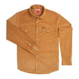 Wyatt Pearl Snap Corduroy Shirt | Sandstone | Sendero Provisions Co