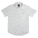City Slicker Button Up Short Sleeve | Best Of Luck - White | Sendero Provisions Co