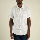 City Slicker Button Up Short Sleeve | Best Of Luck - White | Sendero Provisions Co