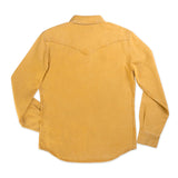 Wyatt Pearl Snap Denim Shirt | Faded Gold | Sendero Provisions Co
