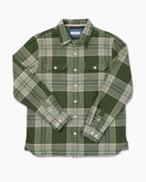 Winter Flannel Utility Shirt | Desert Jade | Ace Rivington