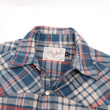 Western Scout Shirt | Kingfisher Blue | Freenote Cloth