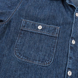 Dayton S/S Shirt | Indigo | Freenote Cloth