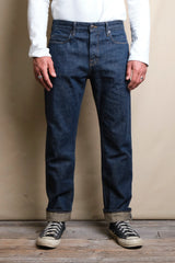 Portola Classic Taper | 13 oz Natural Rinsed Denim | Freenote Cloth