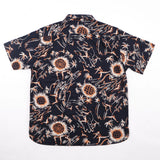 Dean Double Pocket Shirt | Aloha : Navy | Freenote Cloth