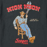 High Noon Tee | Vintage Black | Seager Co.