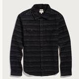 Cole Slim Shirt | Raven Stripe| Bridge & Burn