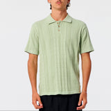 Rails Knit Polo | Seagrass | Critical Slide