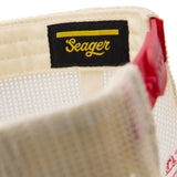 Keep It Country Mesh Trucker Snapback | Cream + Red | Seager Co.