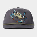 Blue Crab Hat | Charcoal | Duck Camp