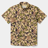 Cast & Blast Perforated Short Sleeve Shirt | Wetland | Duck Camp